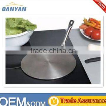 Stainless Steel 18/0 Induction Heat Diffuser Plate For Induction Cooker