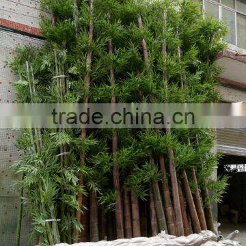 SJ030937 artificial indoor bamboo tree with leaves for decoration