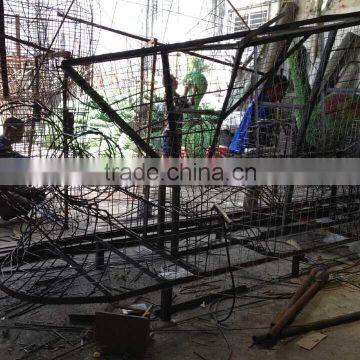 Homes Better Goods Gardens Decorative Edging 3ft to 17ft Height Outdoor Simulation Plastic Green Grass Statue Wall ELD06 2702 photo-4