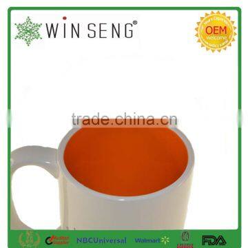 Ceramic Promotion Sublimation Orange Mug photo-5