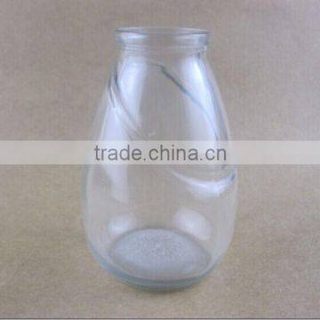 exquisite glass milk bottle/glassware