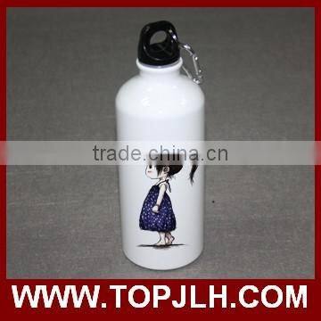 Blank White Aluminium Sports Water Bottle Wholesale Customized Water Bottle photo-3