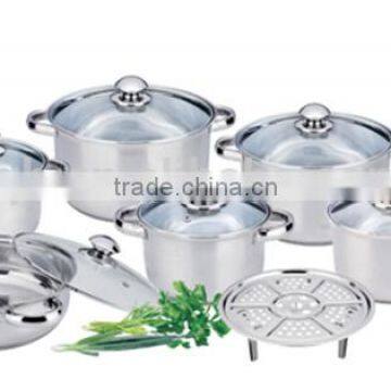 15pcs Stainless Steel Cookware Set photo-2