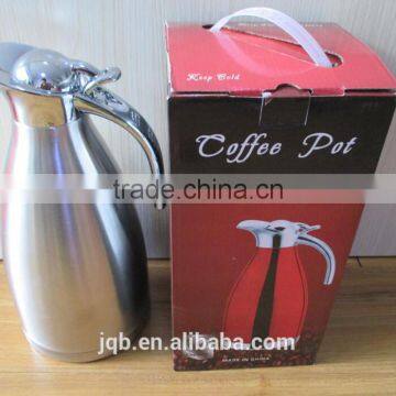 Double Wall Stainless Steel 2.0L Vacuum Coffee Pot photo-4