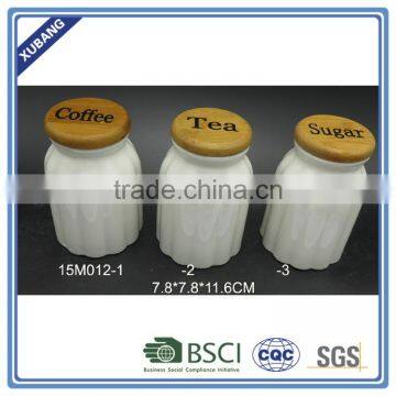 Milk Bottle Shape Mini Jar Small Ceramic Jar Mason Jar With Lid photo-6