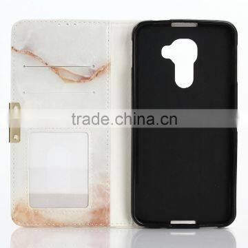 Noble Design High Quality Marble PU Card Bumper/pocket Cell Phone Case for Blackberry DTEK60 photo-6