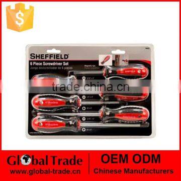 T0331 6Pc CR-V Blade Screwdriver Set