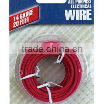 14-gauge All Purpose Electrical Wire-Red spool