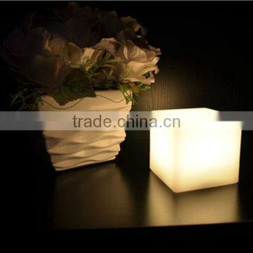 Newly Energy Saving Solar-powered Growing Lighting 3D LED Cube With 16 Colors Change photo-2