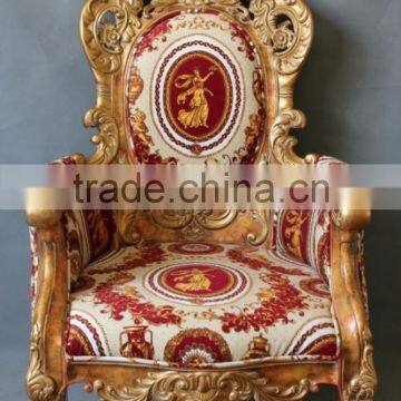 MD-0035-01 Antique Furniture Single Sofa Set With Cushion photo-2