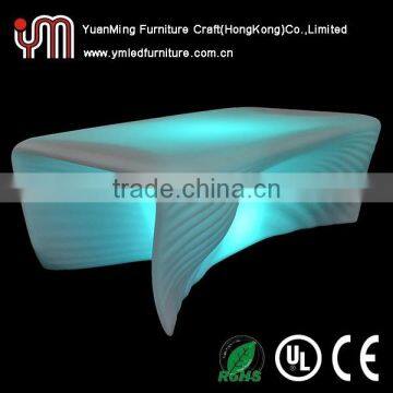 High Quanlity PE Material Led Light Bar Table/ Acrylic Led Bar Table photo-3