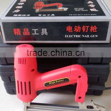 1500w Lower Noise Handheld Floor Electric Nail Gun Portable Electric Brad Nailer