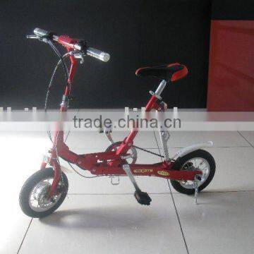 12'' brushless mini low-carbon folding ebike
