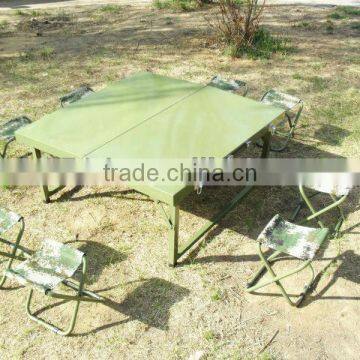 folding dining table with chair