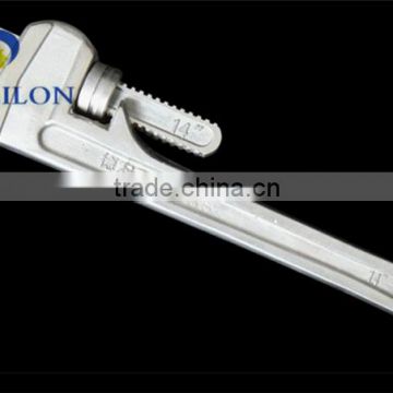 Aluminum handle adjustable wrench Adjustable Carbon Steel elbow ratcheting wrench pipe wrench sizes