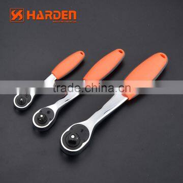 Professional 3/8" Quick Release Ratchet Wrench With Crank Grip Handle photo-5