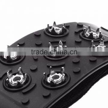 Anti-slip Tire Ice Spikes Snow Crampons Ice Cleats for Shoes photo-2
