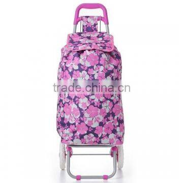 Wholesale Portable Folding Shopping Trolley Bag With Wheels photo-3