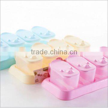 OEM Creative Pig Shape 3 Color Plastic Seasoning Case Spice Storage Box Case Golden Supplier In ShenZhen photo-2