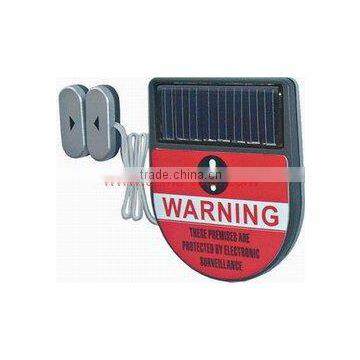 Solar Powered Magnetic Sensor Entry Alarm