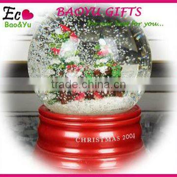 Resin Christmas Snow Globe/Water Globe/Snow Ball for Christmas Decoration