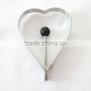 FDA&LFGB Food Grade Stainless Steel Fried Egg Molds Egg Ring Egg Slicer photo-2