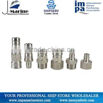 Stainless Steel Quick Connect Fitting Coupler Male Thread