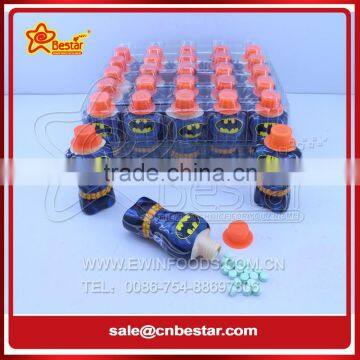 Cartoon Character Plastic Bottle Toy Candy