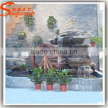 2015 China Factory Direct Make Artificial Water Fountains Artificial Landscaping Garden Stone photo-6