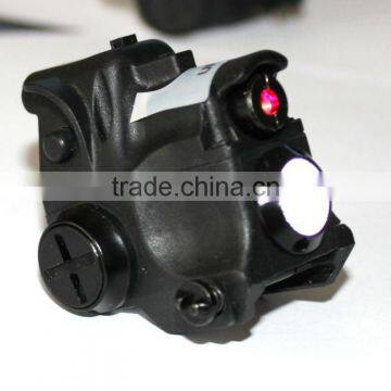 Super Compact Tactical Red Laser Sight and Strobe 80 Lumens CREE Q5 Led Flashlight Combo (FDA Certified) photo-4