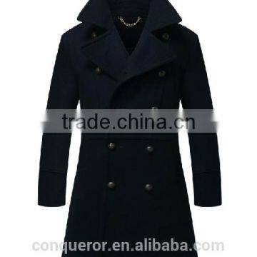 Wool Winter Men Overcoat BCL011 photo-3