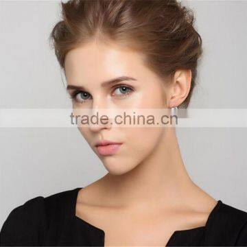 Exquisite Hot Sale Elegant Micro Insert Zircon Flower Shape 925 Sterling Silver Stud Earring photo-4