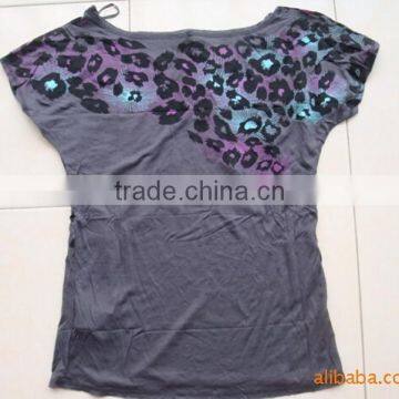 China Apparel Stock Women's T-shirt Plus Size Women Clothing photo-4
