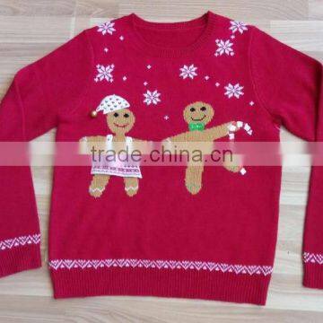 Sweater Product Type and 100%Acrylic Material CHRISTMAS JUMPER (KS012)