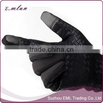 Specialized Wholesale Black Cool Funky Cheap Women Men Ski Gloves For Bicycle