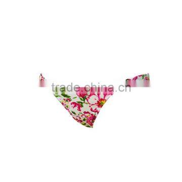Wholesale Flower Sublimation Printed Slim Fit Bikinis Woman Swimwear photo-5