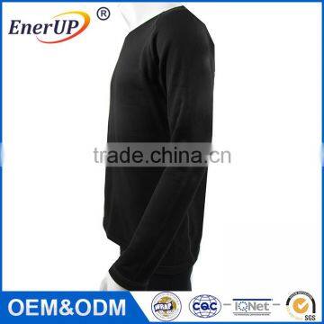 Sports Running Long Sleeve Breathable Thermal Wicking Antibacterial Crew Neck Man Shirt photo-2