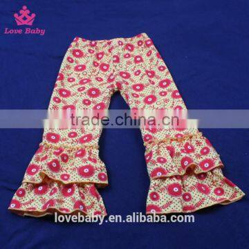 Flower Frilly Ruffle Pattern Beautiful Teen Girl Clothing Set LBYTZ001-47 photo-2