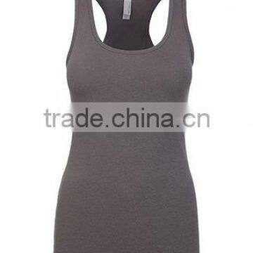 Next Level Apparel Ladies' Spandex Jersey Racerback Tank Top - 57% Combed Ring-spun Cotton, 38% Polyester and 5% Spandex. photo-4
