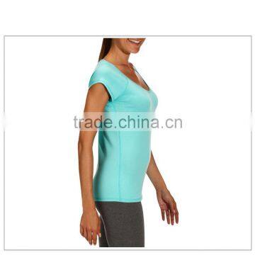 Body Building Wear T-shirt With Wholesale Price Dry Fit t Shirt Women Thin Cotton Tshirt