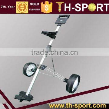 Super Light Foldable Aluminum Hand Golf Trolley photo-2