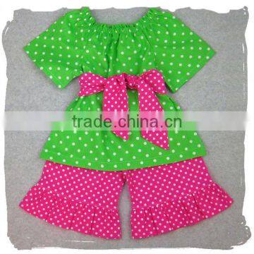 wholesale girls stylish suit boutique children's outfit