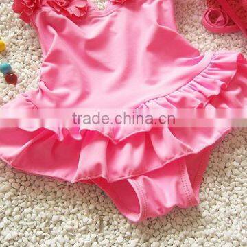New Designed Young Girl Swimsuit Models Wholesale Kids Swimwear One Piece Swimsuit photo-4