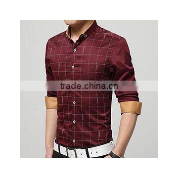 New Check Mens Dress Shirt photo-2