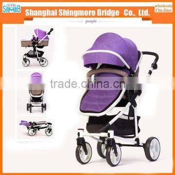 2016 China Baby Goods Factory Hot Wholesale Baby Stroller Aluminum Baby Walker photo-3