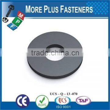 Made In Taiwan Plastic Flat Washer Black Nylon Reinforced Rubber Fender Thrust Round photo-6
