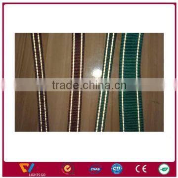 hi Vis Polyester Molle Webbing,reflective Webbing Belt,knitted Polyester Webbing Tape photo-3