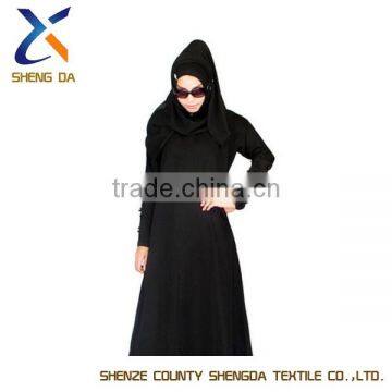 formal black abaya fabric for muslim dress fabric