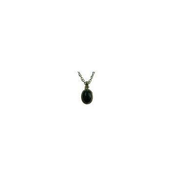 Oval Pendant Necklace