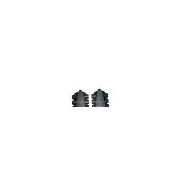 2 Cavities OEM Black Plastic Molded Parts for Household Appliance